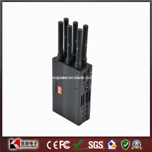 2014 New Handheld 6 Bands 3G Cell Phone Jammer