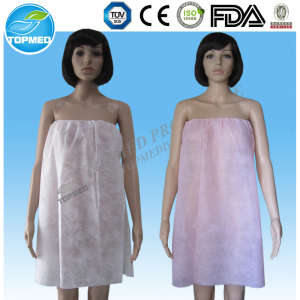 Disposable Nonwoven SPA Bathrobe SBPP Bathrobe