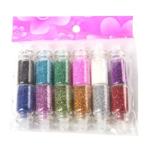 Nail Glitter Powder Dust 3D Nail Art Decoration Nail Art Bottle